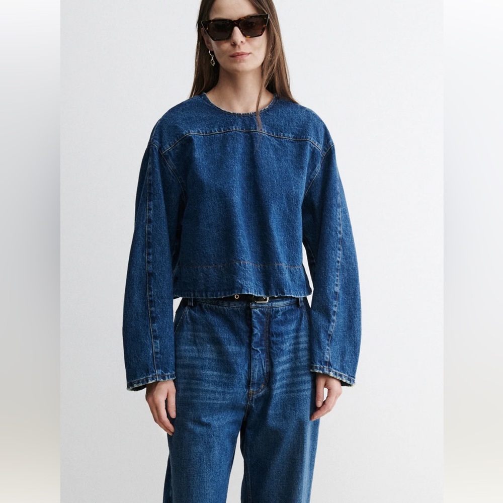 Rachel Comey Denim Soli Top sz 0
